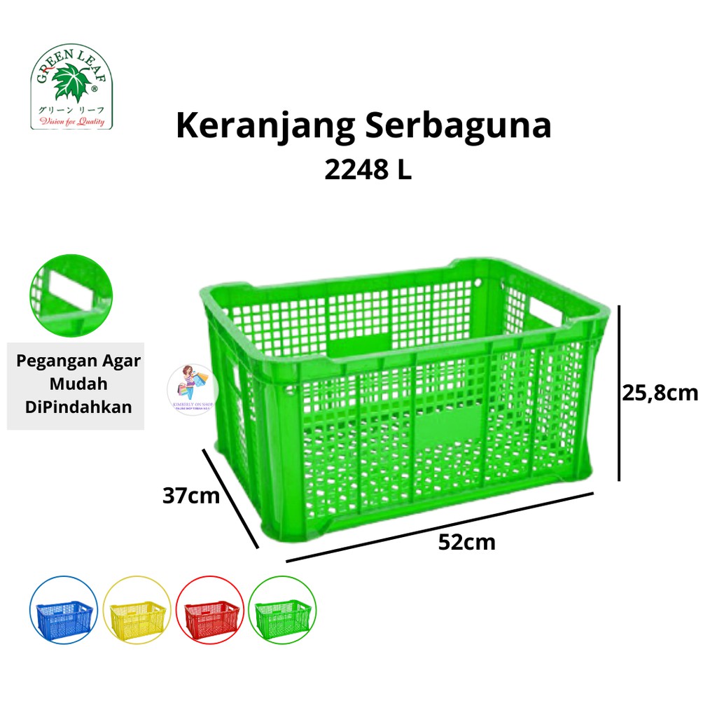 Green Leaf Container / Keranjang Industri 2248 L