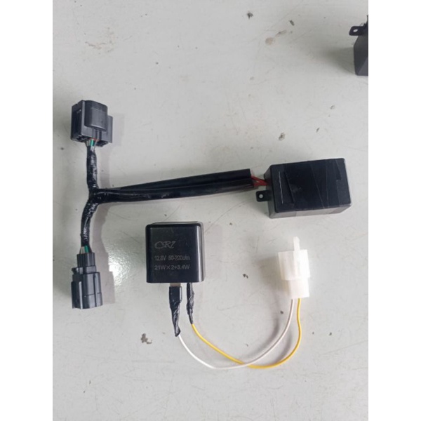 Modul hazard otomatis PNP new vario 125/150, vario 160 bonus flasher cr7