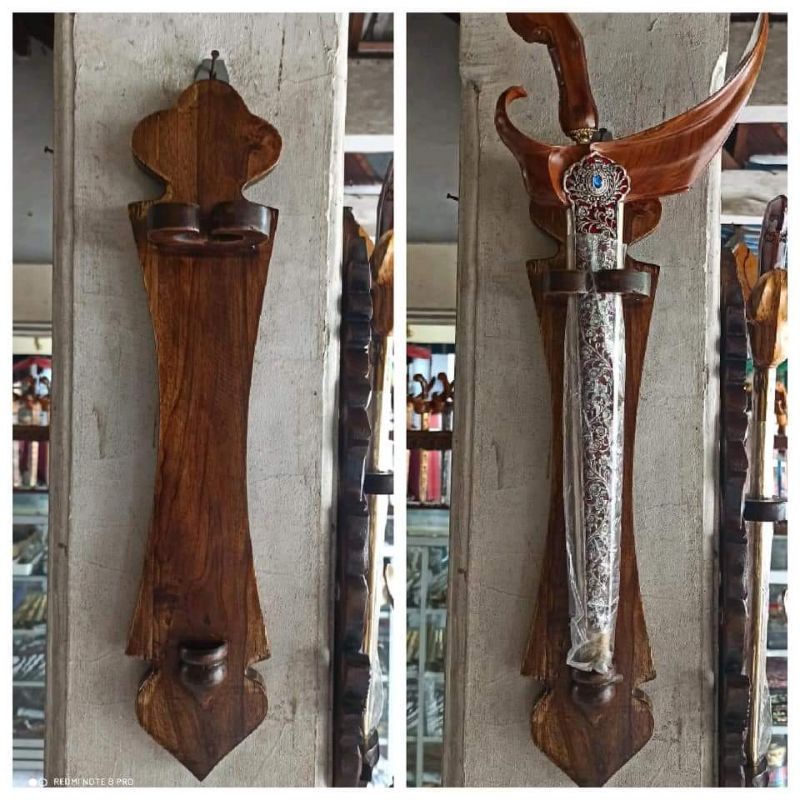 Blawong Keris Sederhana kayu jati