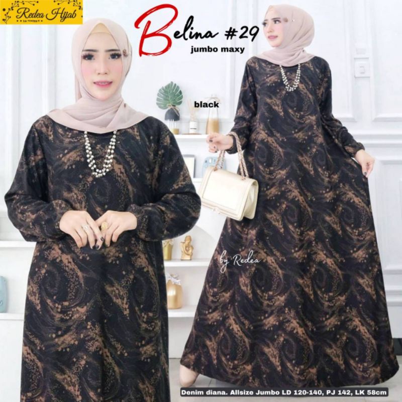 Fasha gamis jumbo gamis harian ld 120 gamis by redea