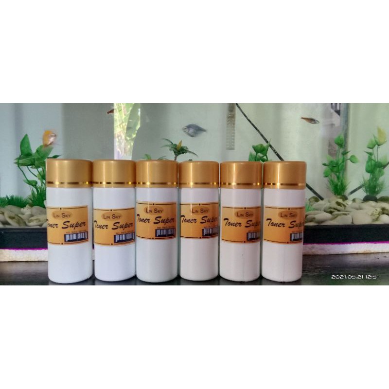 TONER LINSKY TUTUP PINK BIRU GOLD 60ML SEGEL+HOLO