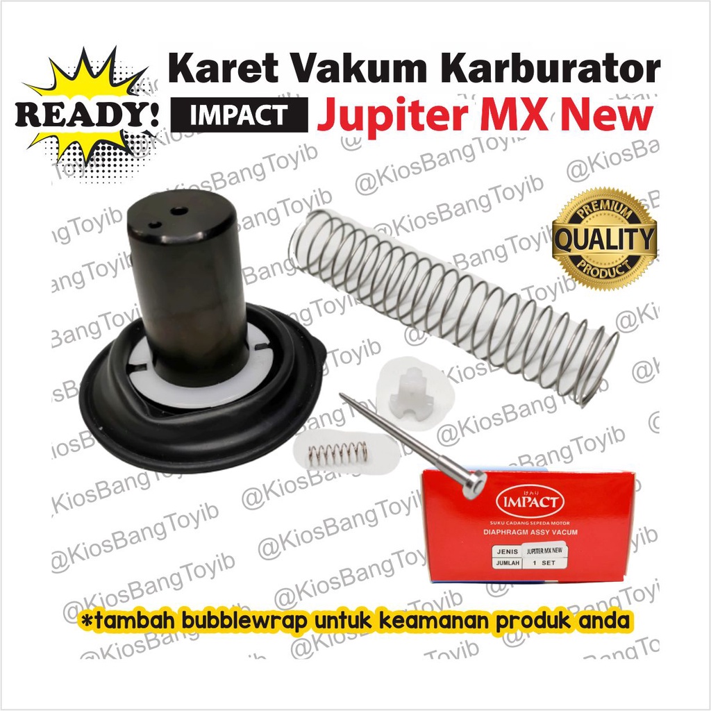 Diaphragm Assy Vacum (Karet Vakum Karburator) Jupiter MX New -IMPACT-