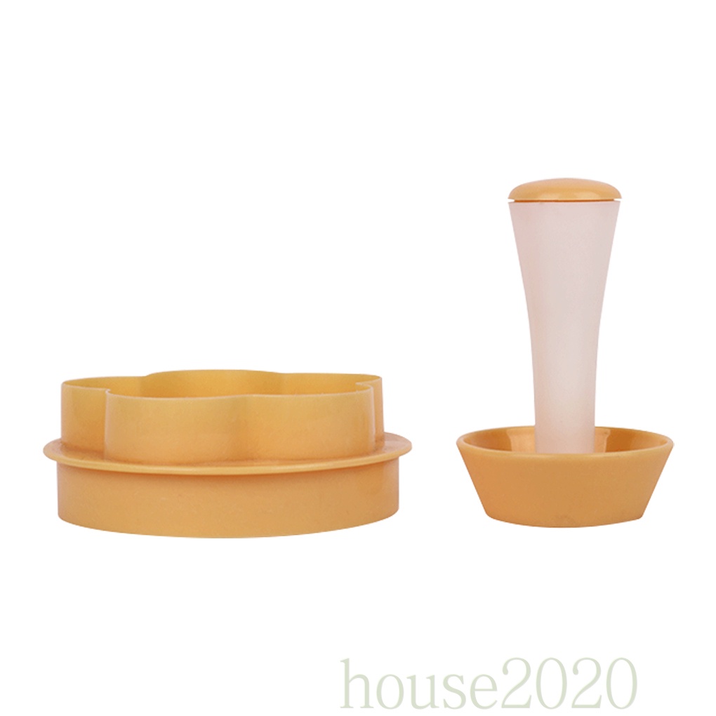 [HOUSE2020]Cake Press Mold Plastic Washable Cake Mould Flower DIY Biscuits Baking Mold Kitchen Accessory