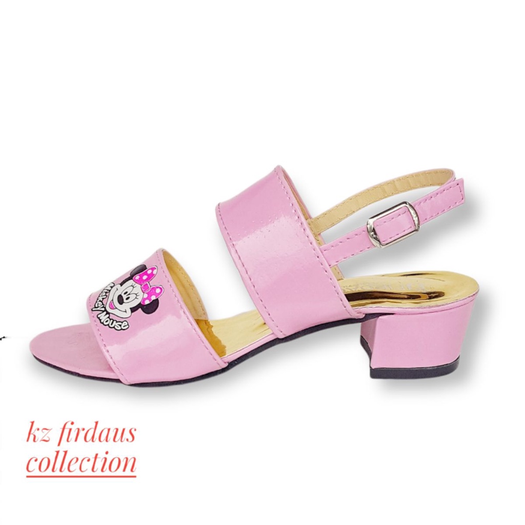 SANDAL ANAK HAK /HELL PEREMPUAN MOTIP MIKI