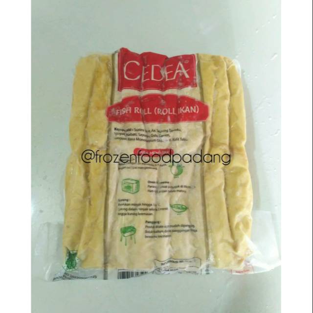 

cedea Fish roll 1 kg (KHUSUS SUMBAR, REGULER WAJIB TAMBAH ICE PACK)