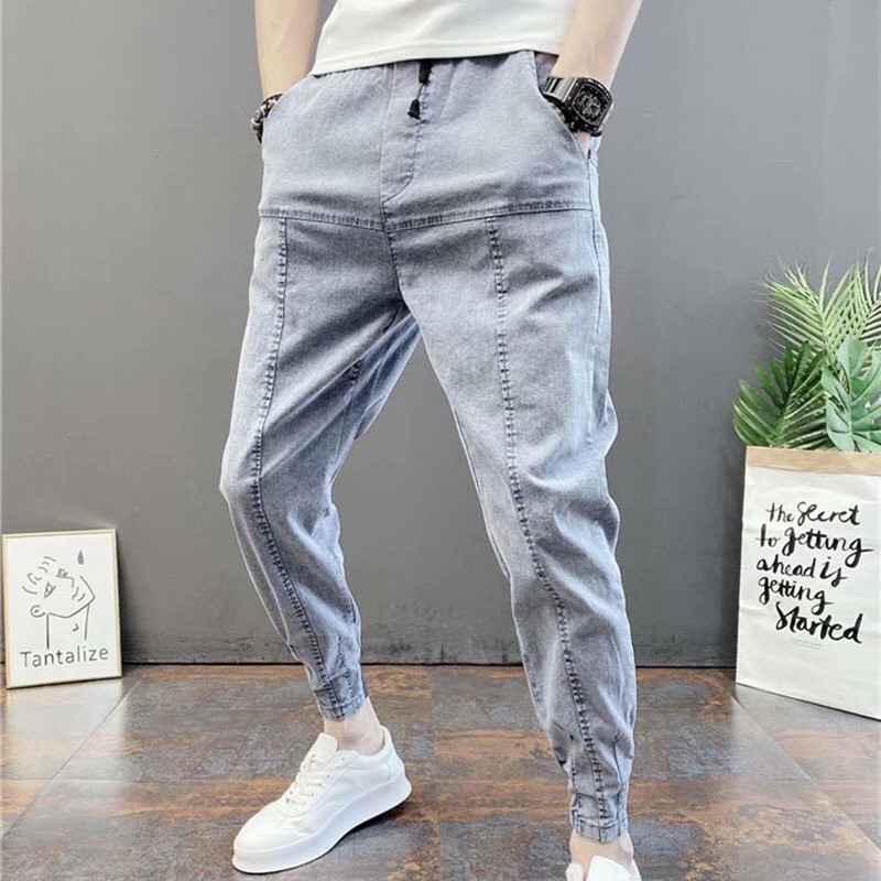 CELANA JEANS JOGGER SPORT IMPORT PRIA KOREA ORIGINAL RA13