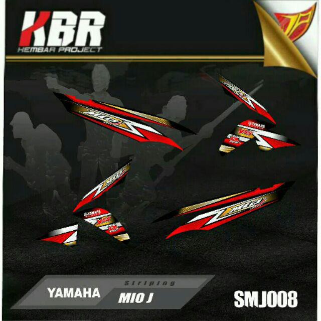  cod Striping list mio  j  kode 7 12 variasi sticker 