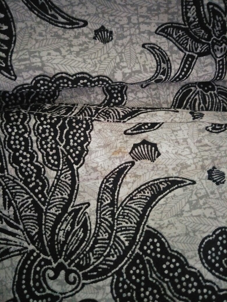 Kemeja Batik Pria Lengan Panjang Bl42 Katun Motif Modern Dixmont Semi Slimfit Premium