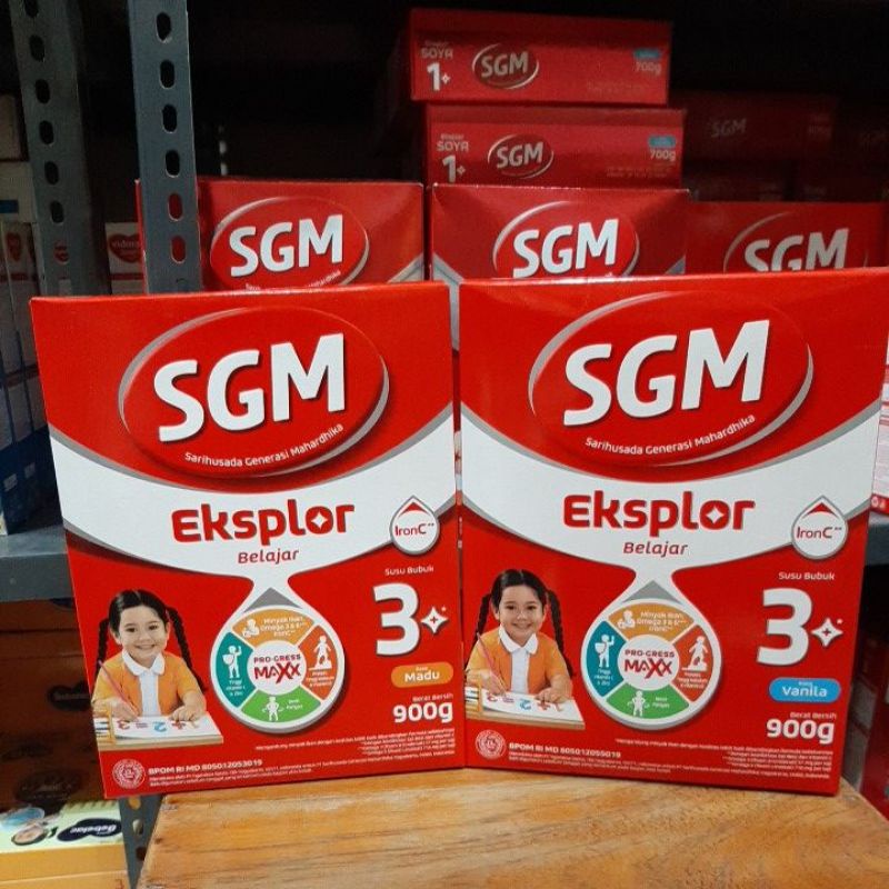 SGM 3+ madu vanila 900gr