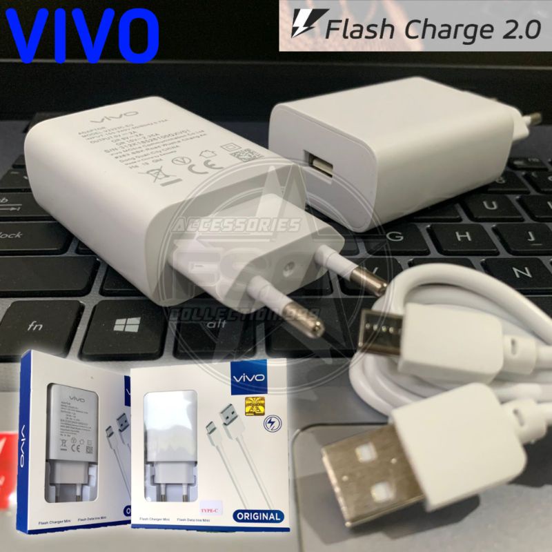 TRAVEL CHARGER ORIGINAL VIVO V9 100% FAST CHARGING 3.0