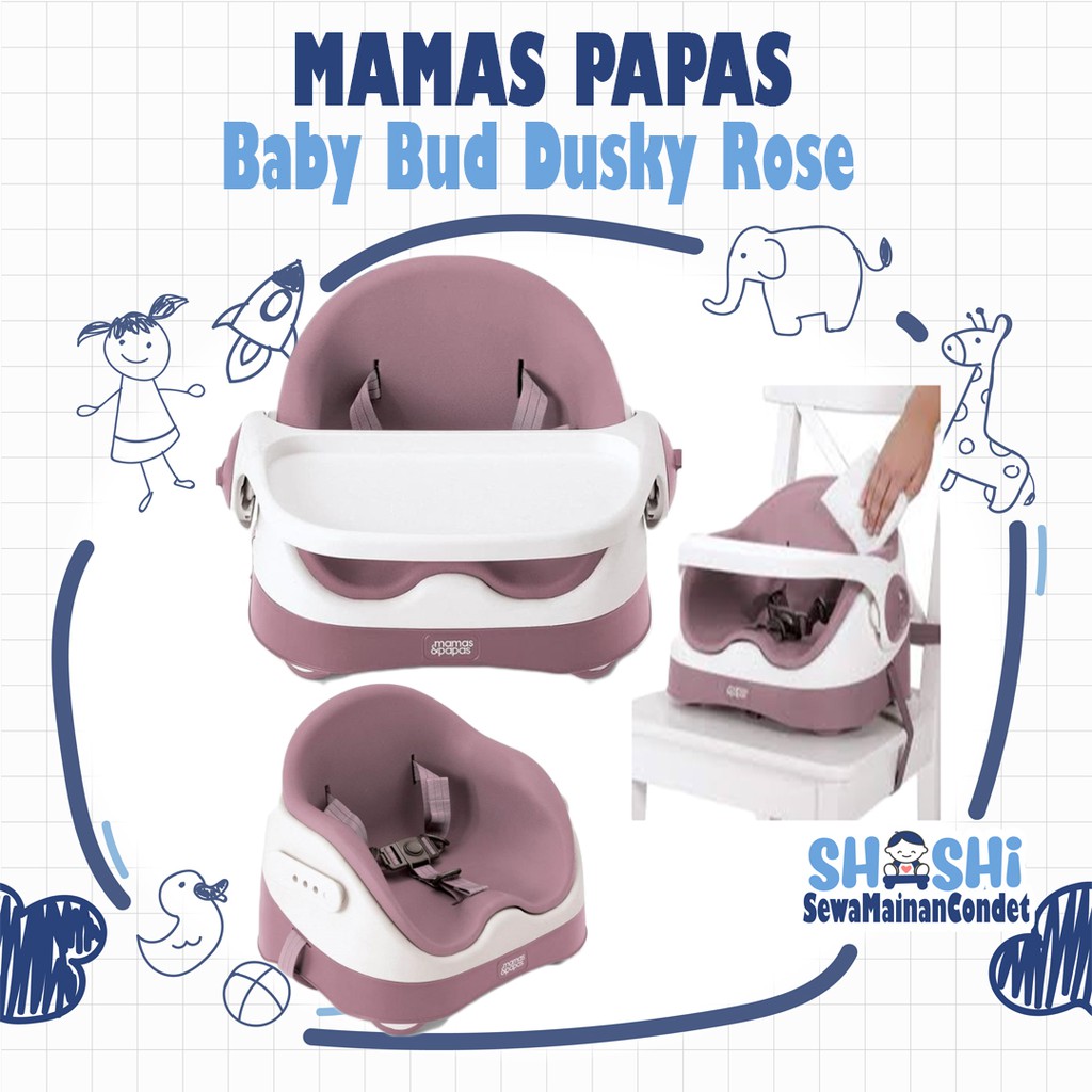 Sewa  Mamas Papas Baby Bud Dusky Rose