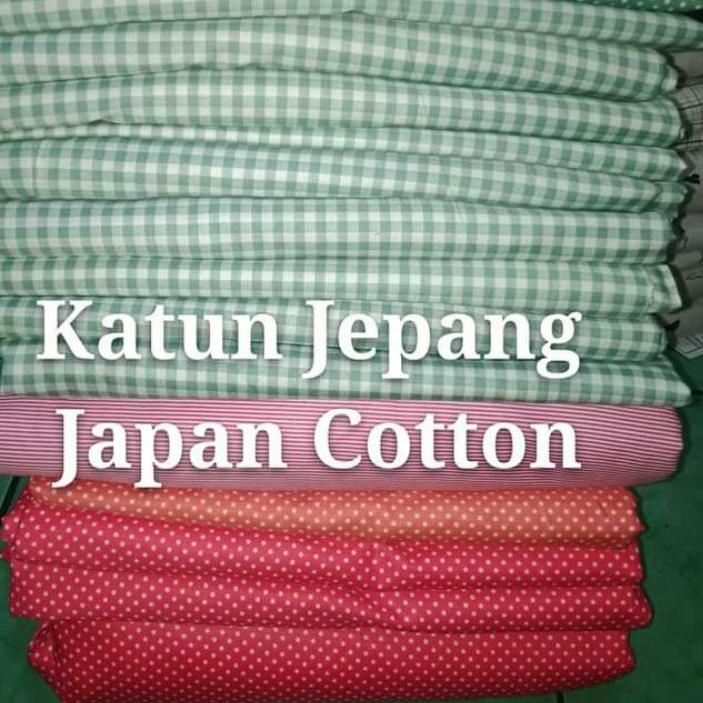 ☆ Kain Perca Katun Jepang / Katun Import Kiloan ☁