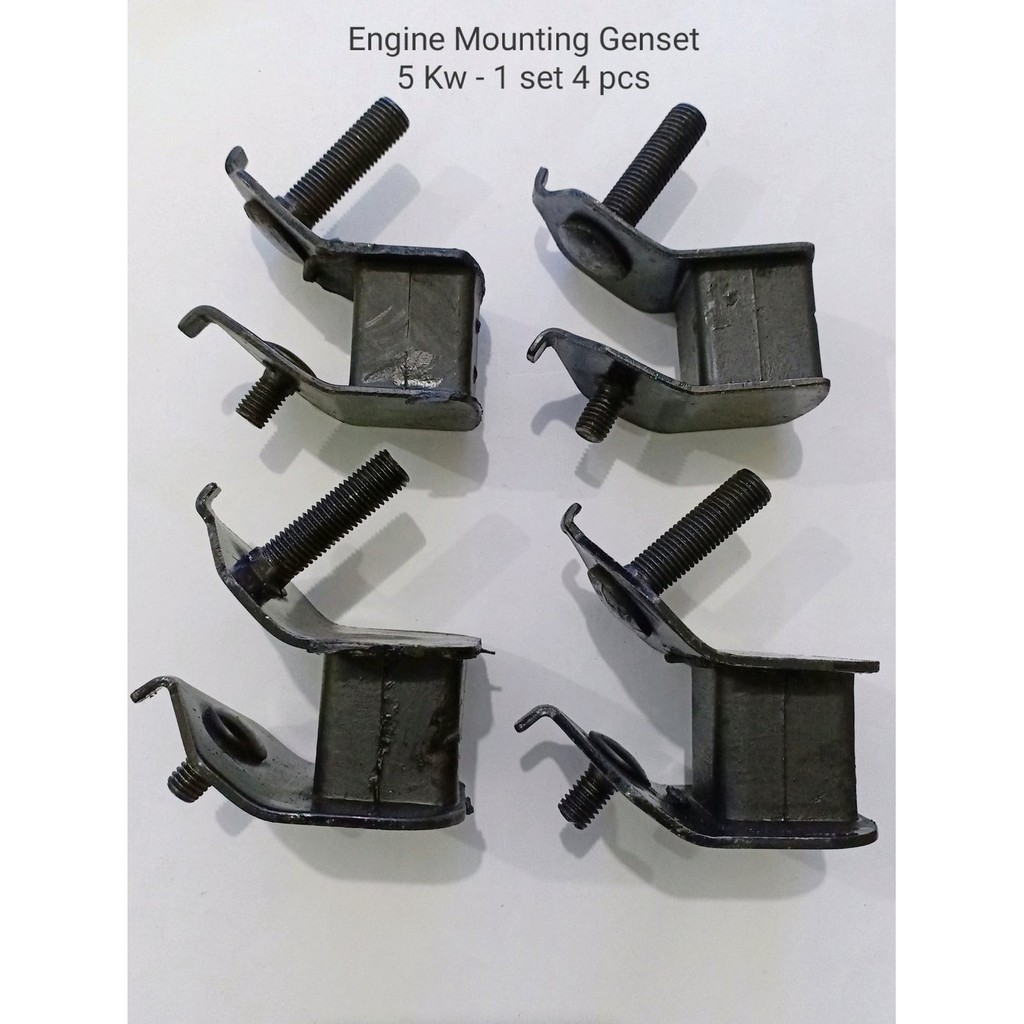 Karet mounting genset 5 kw