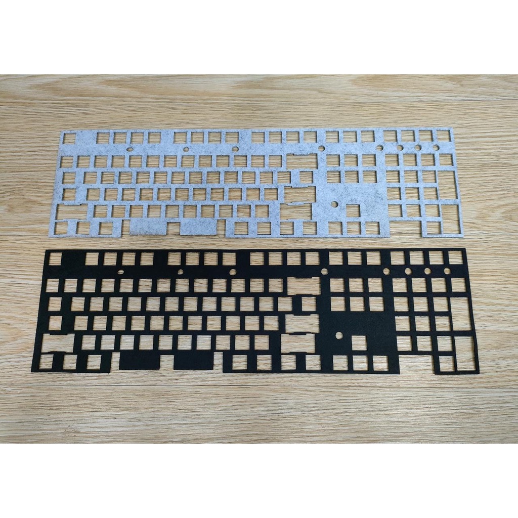 Cotton Foam Dampening For PCB / Plate Mechanical Keyboard layout