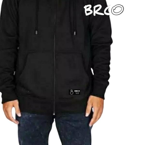 BRCO Zipper polos Sleting Polos Hoodie Pria Wanita