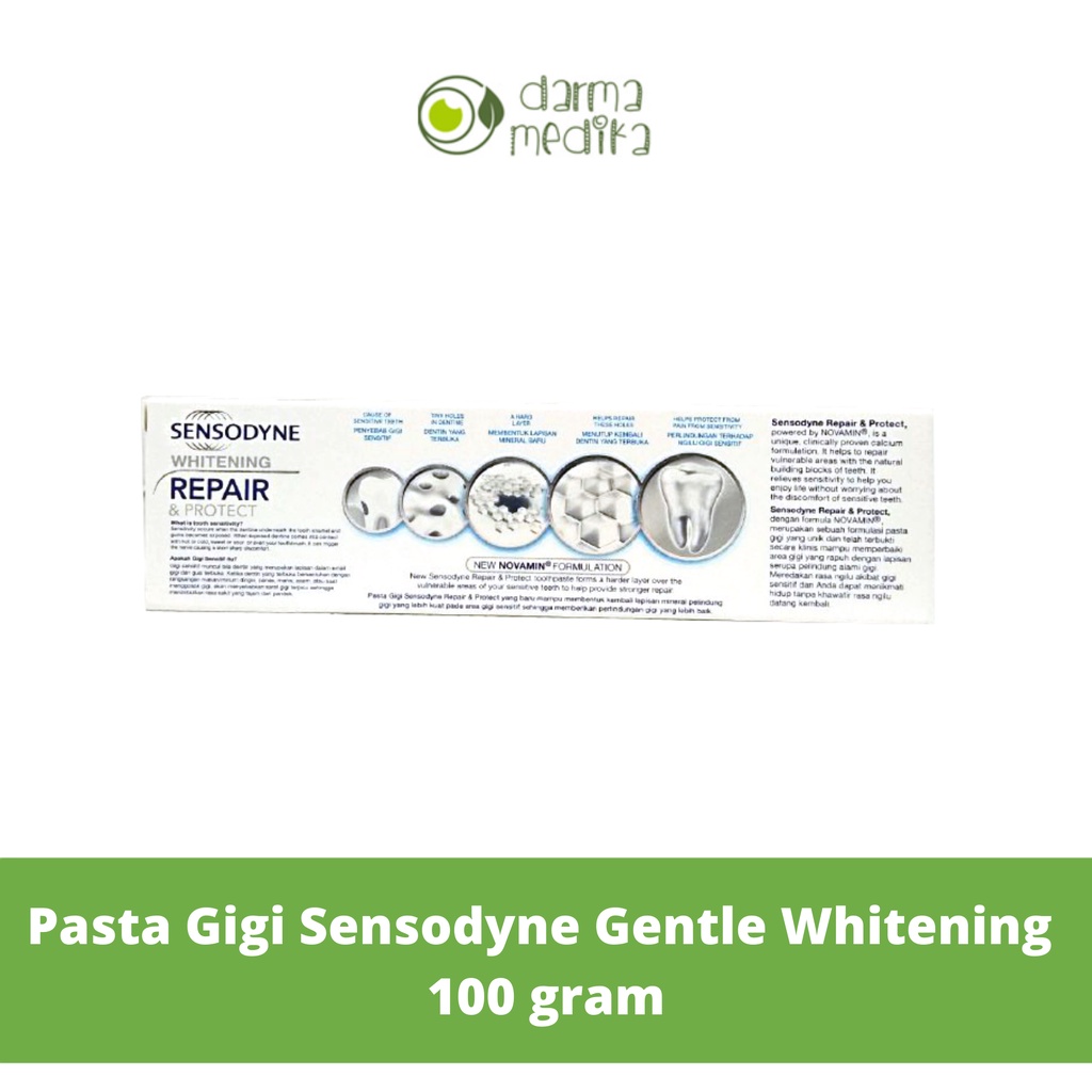 Sensodyne Repair and Protect Whitening 100 gram 100g