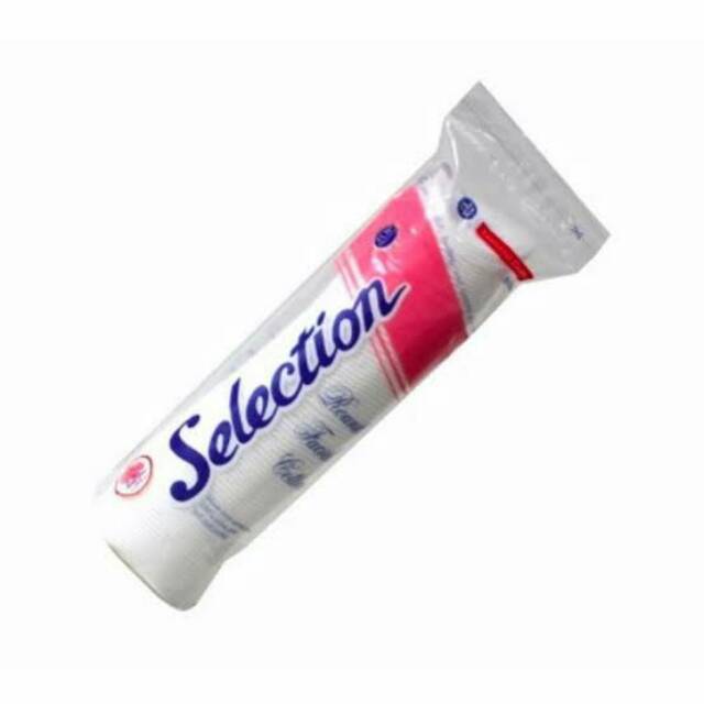 Kapas Selection Round Facial Cotton Oval 80 ORIGINAL-BPOM