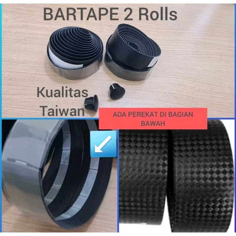 Bartape Taiwan Sepeda Roadbike Dropbar  Bar Tape Pembalut Pelapis Stang Handlebar Handle Drop Bar Sepeda Roadbike Balap Road Bike