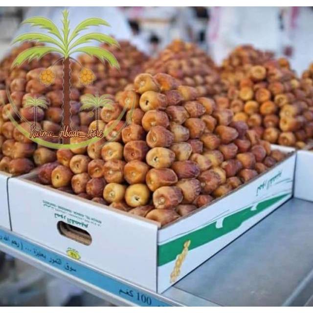 Kurma Sukari 3kg ORIGINAL / sukari al qassim 3kg murah / Kurma Sukari Al qassim timbangan lebih