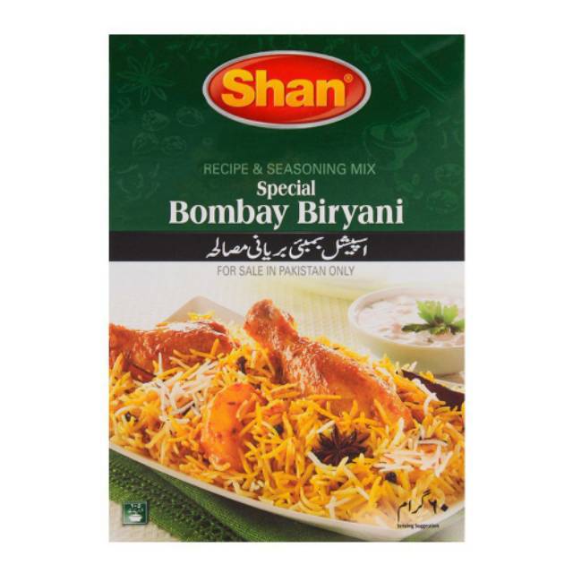 Bumbu Nasi Biryani Shan Bombay Biryani Khas India Shopee Indonesia