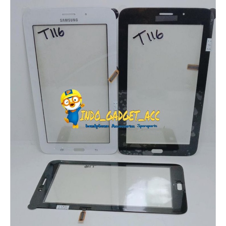 TOUCHSCREEN TC TS LAYAR SENTUH SAMSUNG TAB V T116