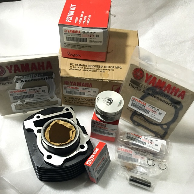 BLOK SEHER BYSON SET ORIGINAL YAMAHA 45P-E1310-00 & 45P-WE160-00 & 45P-E1351-00 & 45P-E1181-00