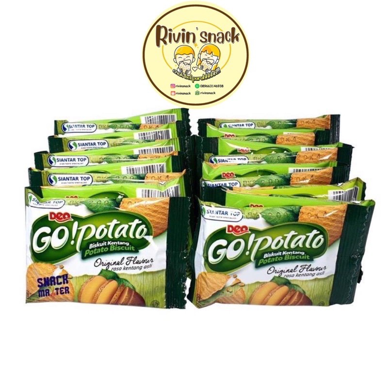 

GO POTATO ORIGINAL / CHEESE (1 RENCENG ISI 20 pcs )