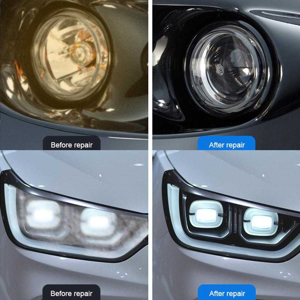 Cairan Pemutih pengkilap Lampu Mobil mika buram Headlight Polish 30 ml