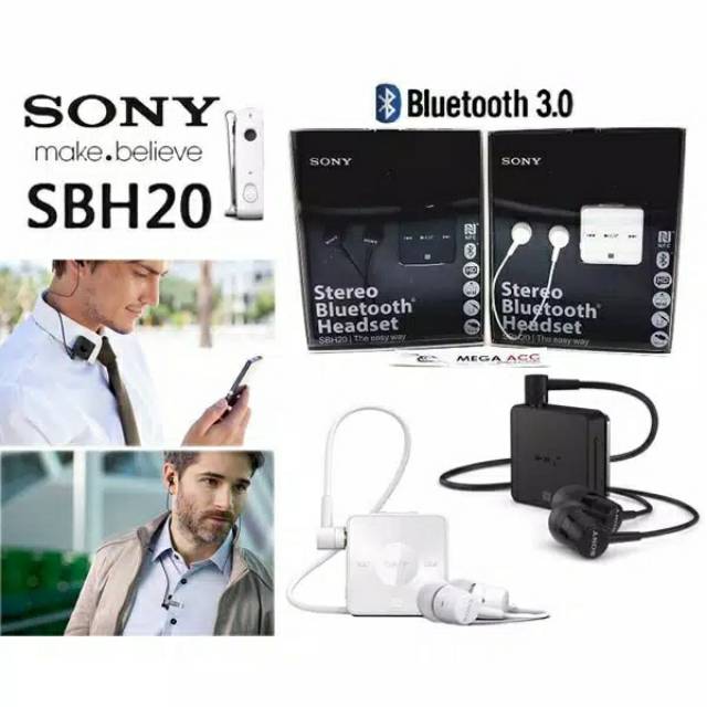 SONY Stereo Bluetooth Headset SBH20