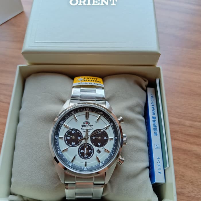 Jual Orient Neo 70 s Solar Panda Chronograph Indonesia|Shopee Indonesia