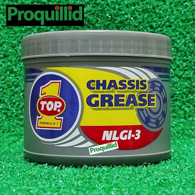 TOP 1 TOP1 TOP ONE CHASSIS GREASE 454 G 0.45 KG MINYAK GEMUK STEMPET PELUMAS NLGI-3 TOP1 TOP ONE TOP