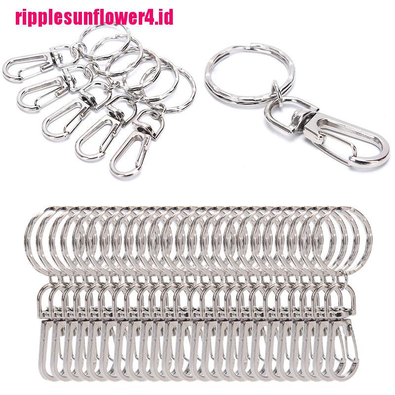 10 Pcs Gantungan Kunci Model Lobster Ukuran 25mm