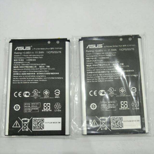 Baterai asus zenfone selfi zenfone 2 laser 5.5'' C11P1501 batre asus zenfone 2laser 5.5""