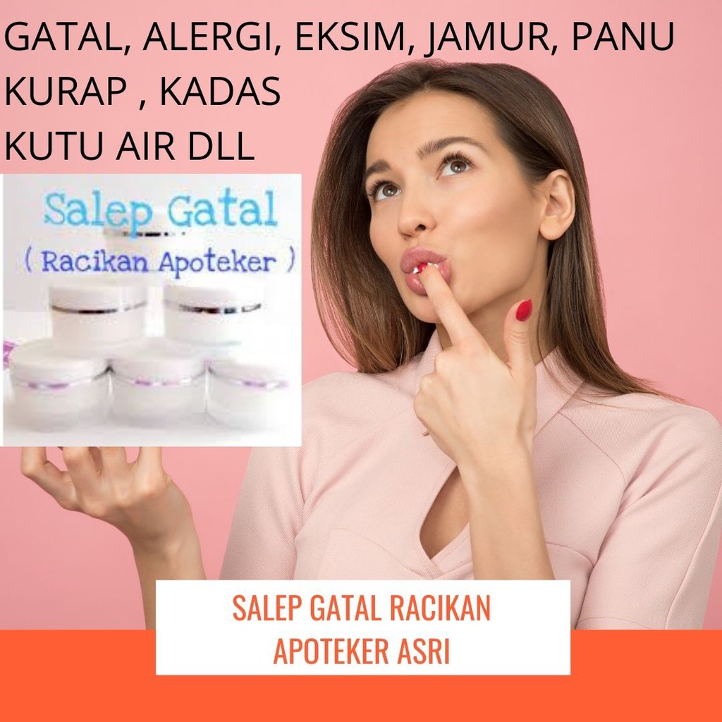 Krim Salep Gatal Gatel Racikan Apoteker Asri Up Alergi Jamur Kulit Bokong Selangkang Slempitan DLL