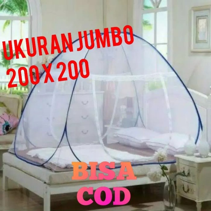 Jumbo Kelambu Tenda Kelambu Lipat Kelambu Anti Nyamuk Kelambu Bayi