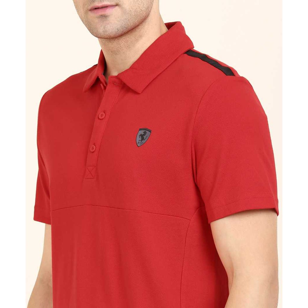 Kaos Polo PUMA Ferrari Polo Puma Rosso Corsa ORIGINAL