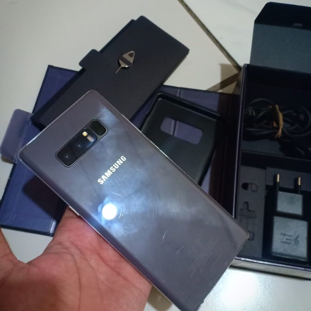 Samsung note 8 dual sim fullset