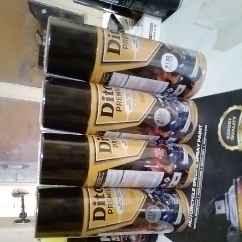 stylist red matt  Diton  / paket red doff Diton