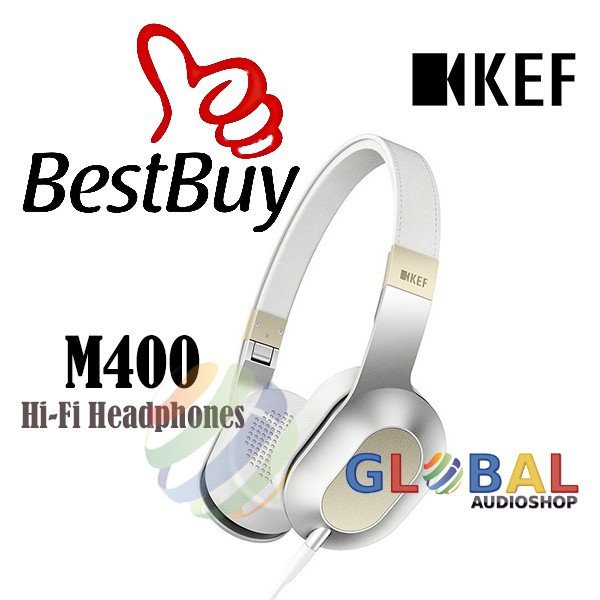 KEF M400 Hi-Fi Headphones M-400 Wired