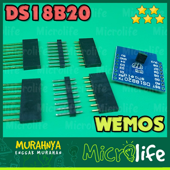 DS18B20 SHIELD WEMOS D1 MINI