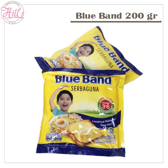 

BLUE BAND SACHET 200 gr / MARGARINE SERBAGUNA / MARGARIN BLUEBAND