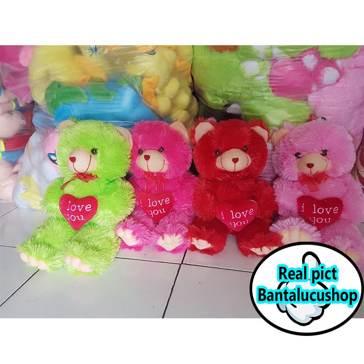 Boneka Teddy Bear Love M50cm