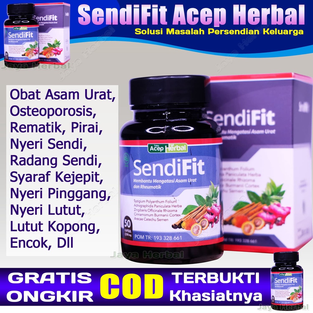 Obat Reumatik Herbal Obat Herbal Obat Asam Urat Ampuh Obat Kolestrol Sendifit Obat Sendi Nyeri Sendi