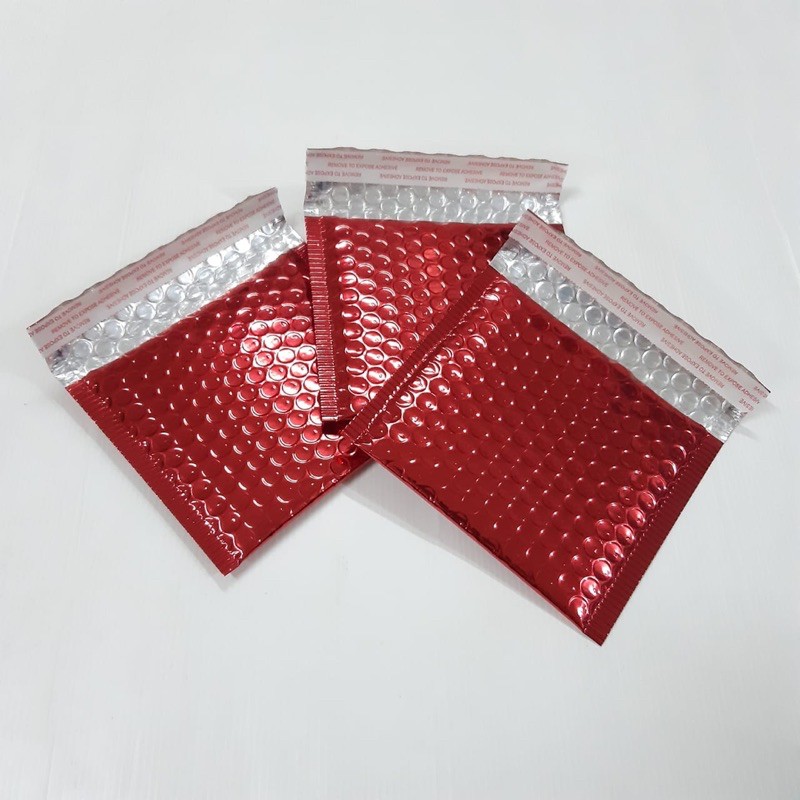 

Bubble Polymailers [Red]