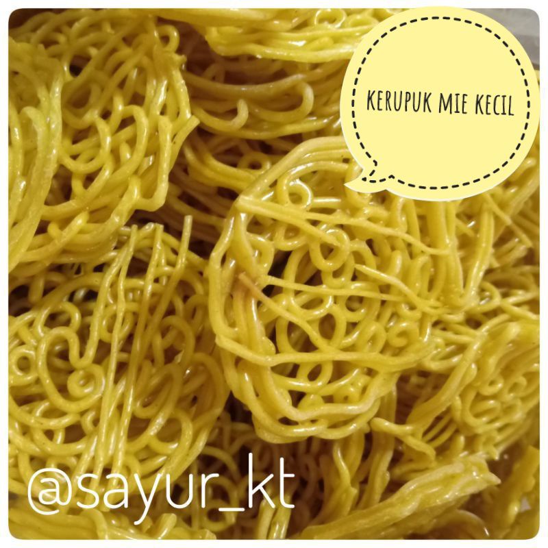 

KERUPUK MIE KECIL MENTAH 1 KG