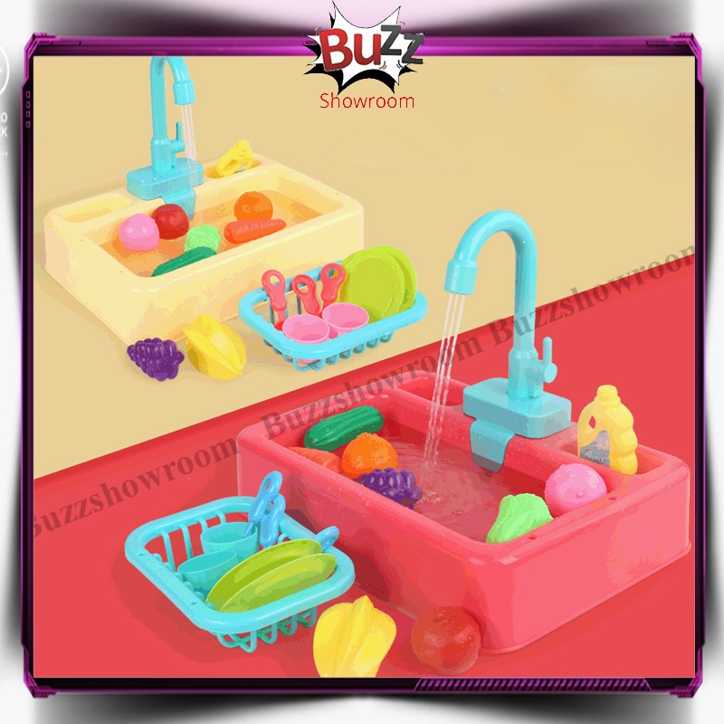 Kitchen Sink wastafel wash bin Mainan anak  cuci piring