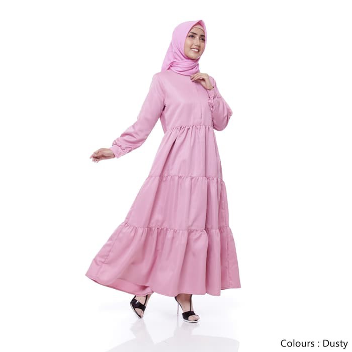 Fashion Wanita / Fashion Cewek / Gamis Wanita / Alana Maxi / Gamis Syari