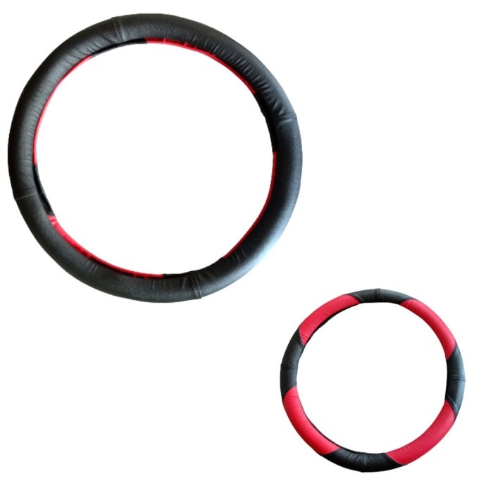 NEW MERAH Cover stir sarung setir mobil Terios Rush Avanza Innova