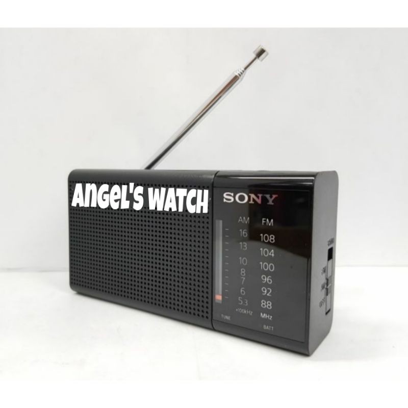 Radio FM/AM Sony ICF-P36 Radio Saku/ Radio Portable Sony 2 band (hitam)