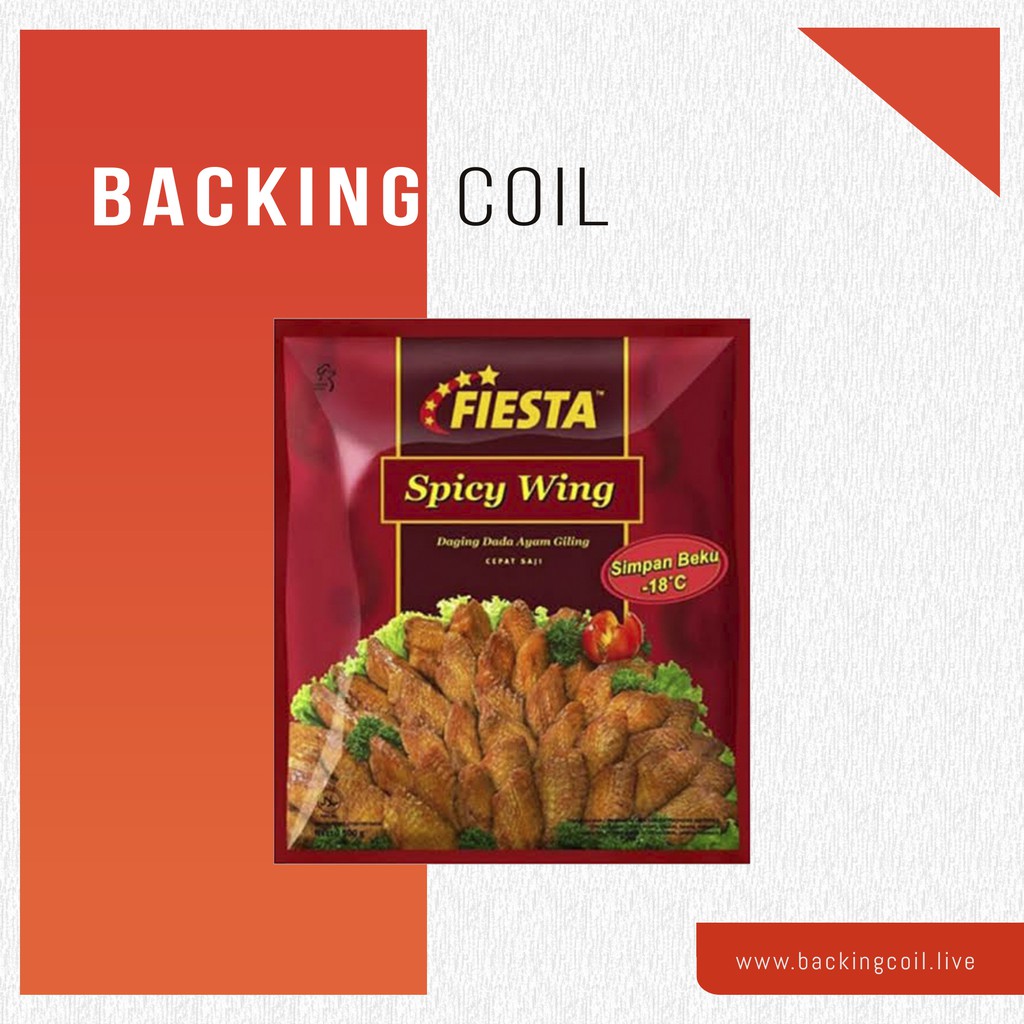 

FIESTA spicy wings 500gr Best Seller (Khusus - Gojek Bali)